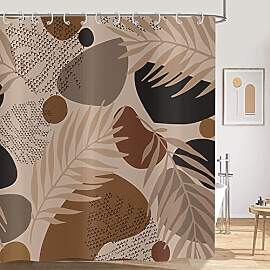 Hnmdmyi Duschvorhang Boho 180x180, Abstraktes