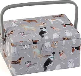 Hobby Gift Nähkästchen Mittel mit Griff -