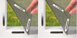 Hoberg Fenster-Fliegengitter mit innovativer