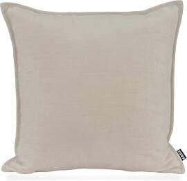 H.O.C.K. Lucky Kissen 45x45cm mit Biese (Creme)