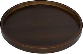 hocadon Serviertablett Holz Dekotablett 30cm