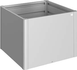 Hochbeet BIOHORT "1x1 silber-metallic",