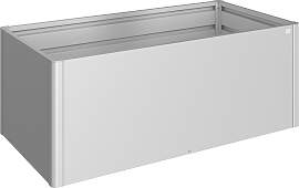Hochbeet BIOHORT "2x1 silber-metallic",
