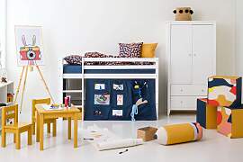 Hochbett HOPPEKIDS "ECO Dream, Kinderbett,