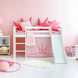Hochbett HOPPEKIDS "«Princess»", weiß 