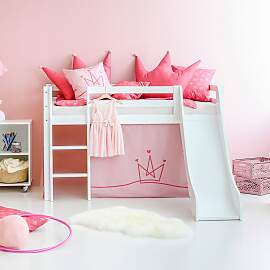 Hochbett HOPPEKIDS "«Princess»", weiß 
