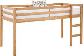 Hochbett OTTO HOME "Alpi", braun (beize, 