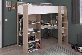 Hochbett PARISOT "Shelter 11", braun