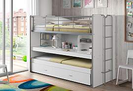 Hochbett VIPACK "Bonny, mit 3