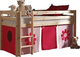 Hochbett VIPACK "Pino, inkl. Rolllattenrost,