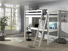 Hochbett VIPACK "Pino, Kiefer massiv, sehr