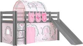 Hochbett VIPACK "Pino, Spielbett massiv