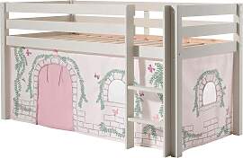 Hochbett VIPACK "Pino, Spielbett massiv