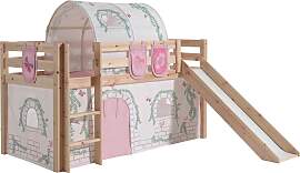 Hochbett VIPACK "Pino, Spielbett massiv