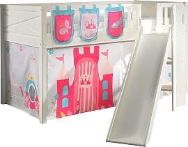 Hochbett VIPACK "Scott", weiß (weiß,