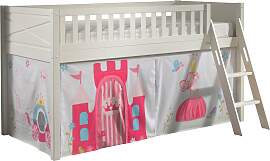 Hochbett VIPACK "Scott", weiß (weiß,