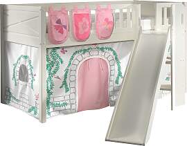 Hochbett VIPACK "Scott", weiß (weiß,