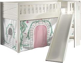 Hochbett VIPACK "Scott", weiß (weiß,