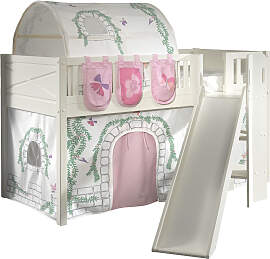 Hochbett VIPACK "Scott", weiß (weiß,