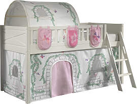 Hochbett VIPACK "Scott", weiß (weiß,