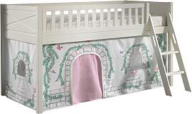 Hochbett VIPACK "Scott", weiß (weiß,