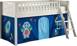 Hochbett VIPACK "Scott", weiß (weiß,