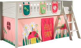 Hochbett VIPACK "Scott", weiß (weiß,