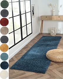 Hochflor-Läufer "My Shaggy", blau
