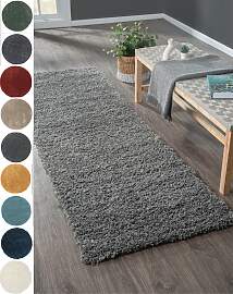 Hochflor-Läufer "My Shaggy", grau,