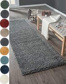 Hochflor-Läufer "My Shaggy", grau