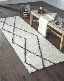 Hochflor-Läufer "My Shaggy Raute",