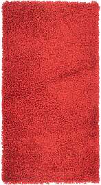 Hochflor Teppich 110 x 60 cm - rot