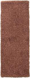 Hochflor Teppich 204 x 70 cm - braun