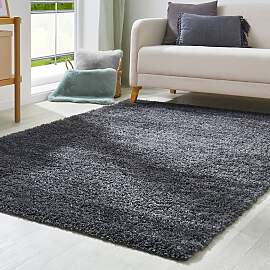 Hochflor-Teppich ANDIAMO "Chicago", grau 
