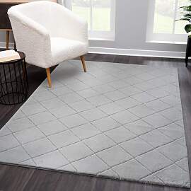 Hochflor-Teppich CARPET CITY "Moment",