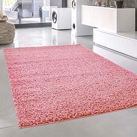 Hochflor-Teppich CARPET CITY "Pastell