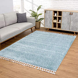 Hochflor-Teppich CARPET CITY "Pulpy 100" 