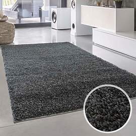 Hochflor-Teppich CARPET CITY "Shaggi uni