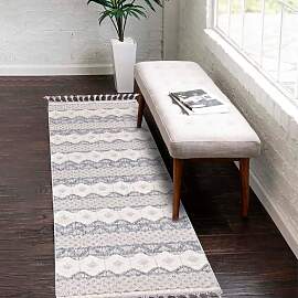 Hochflor-Teppich CARPET CITY "Valencia
