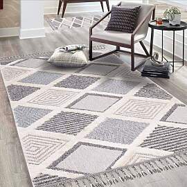 Hochflor-Teppich CARPET CITY "Valencia