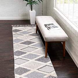 Hochflor-Teppich CARPET CITY "Valencia