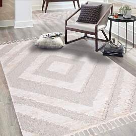 Hochflor-Teppich CARPET CITY "Valencia