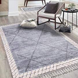 Hochflor-Teppich CARPET CITY "Valencia