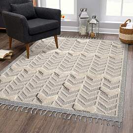 Hochflor-Teppich CARPET CITY "VALENCIA
