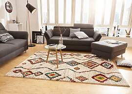 Hochflor-Teppich HANSE HOME "Geometric"