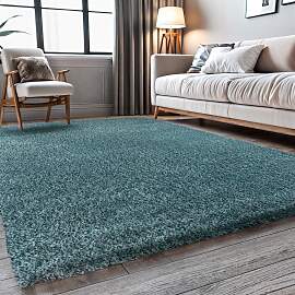 Hochflor-Teppich OTTO HOME "Banji", blau 