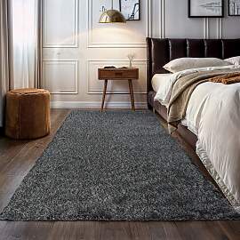 Hochflor-Teppich OTTO HOME "Banji", grau 