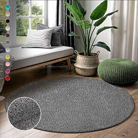 Hochflor-Teppich SANAT "LOCA", grau,