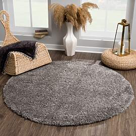Hochflor-Teppich SANAT "Porto", grau