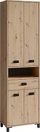 Hochschrank BYLIVING "Wellness", braun